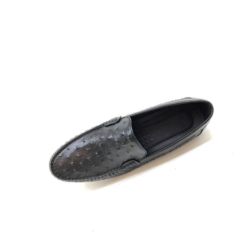 hight quality real cow leather print animal flower for loafer dress shoes by manufacturer