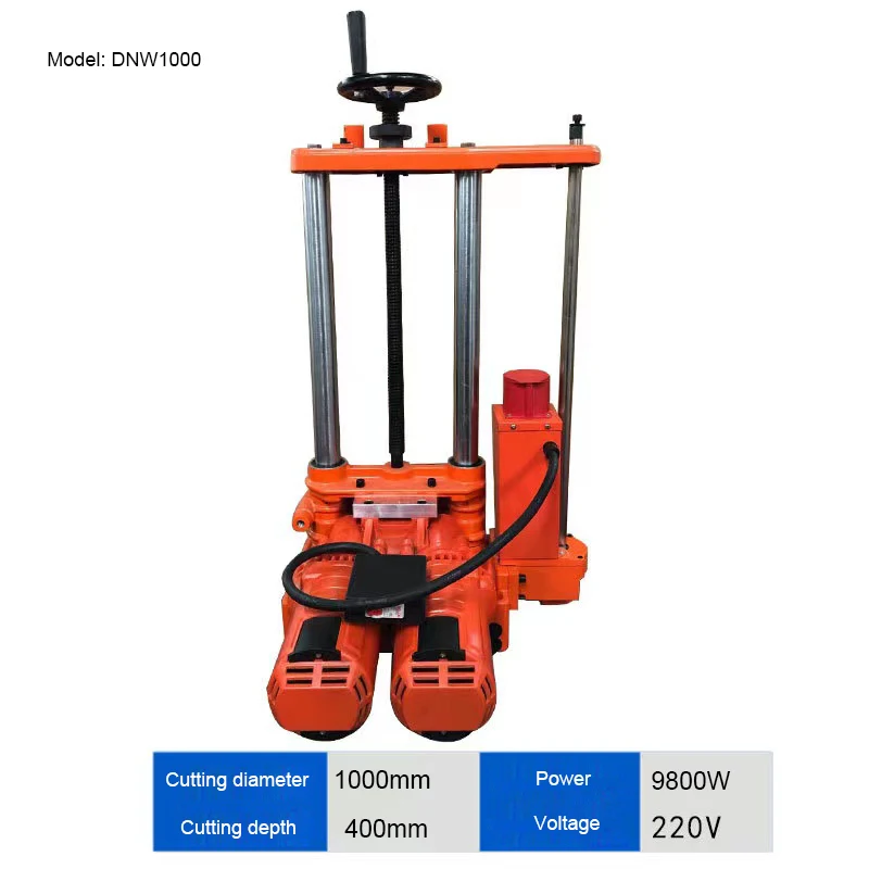 High Power 1200mm Multifunction Full Automatic Concrete Circular Saw Brick Cement Wall Saw Machine