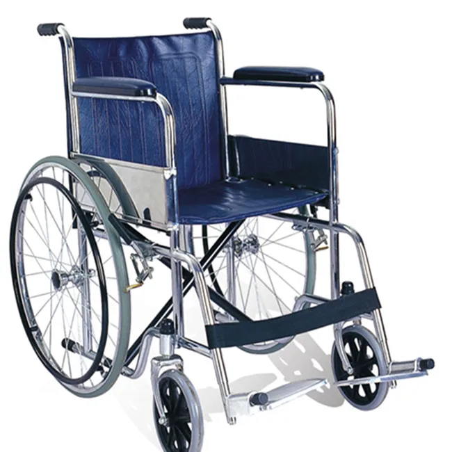 Горячая Распродажа, высококачественное стальное кресло-коляска SC9001 шириной 18 дюймов с разговорным колесом