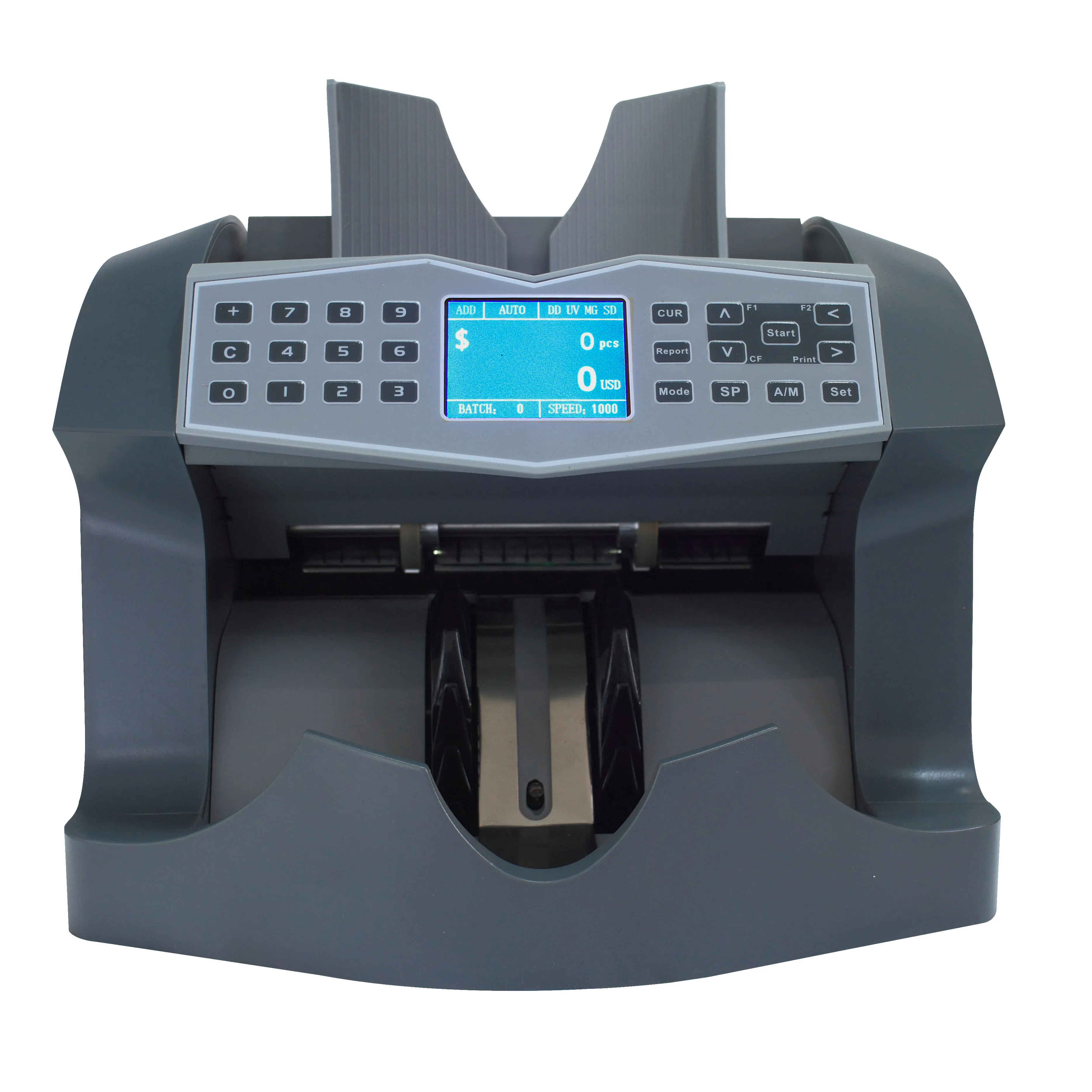 GBP EURO AED N900 Multi currency counter/mixed denomination value counter/banknote counter