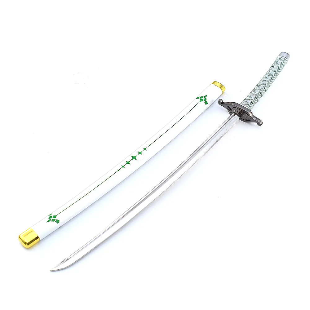 Zinc Alloy All Metal Small Toy Sword Bleach Ulquiorra Cifer Zanpakutou Murcielago 26cm 46g Mini Katana