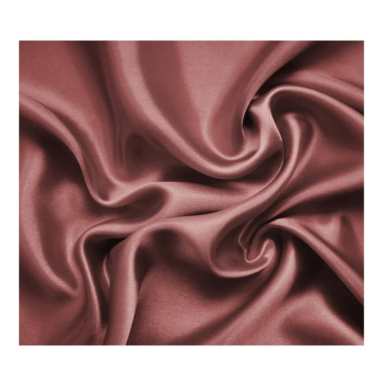 Wholesale Custom Plain Dyed Satin Silk Charmeuse Fabric 100% silk fabric