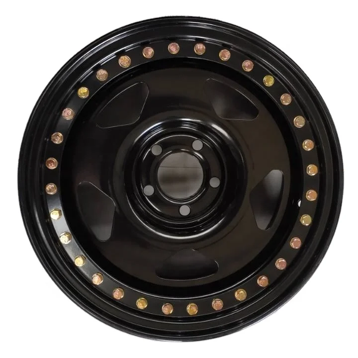 5 Spoke Concave Wheels 6x139.7 Steel Wheel Rims For SUV