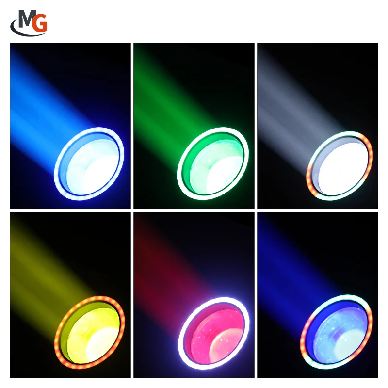 Double Prism Rainbow Effect Beam 250 Moving Head 250W Beam Moving Head Stage Disco Church Light