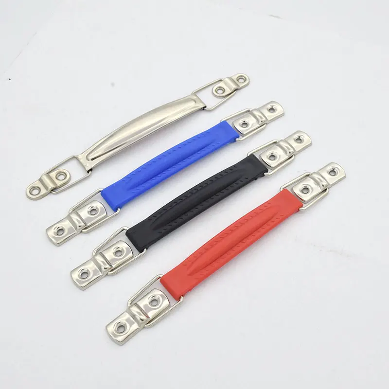 Durable plastic alloy suitcase parts bag handle black plastic handle pull handle FS2043