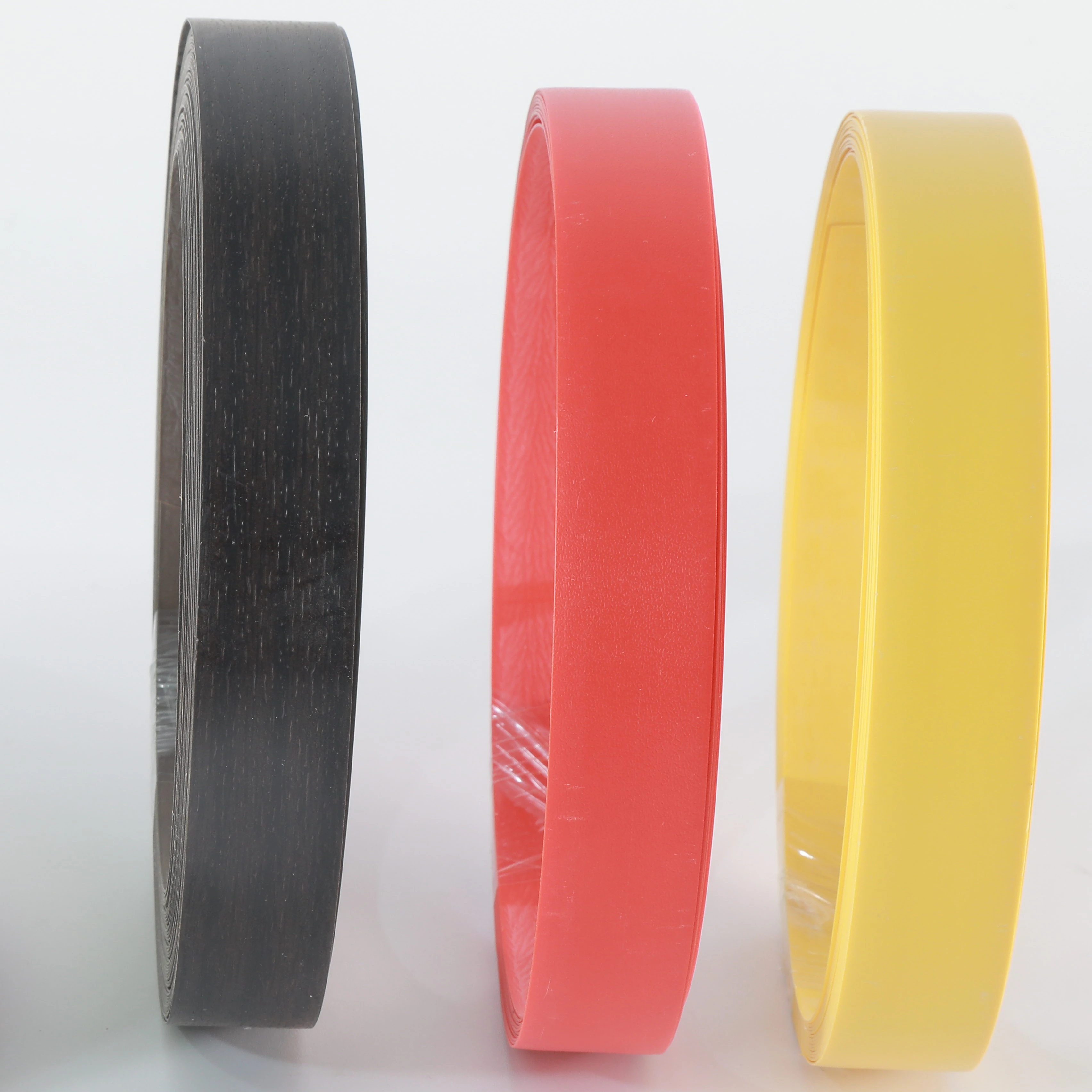 Factory White solid color 22mm  Tapacantos Furniture  edge banding tape pvc for furniture