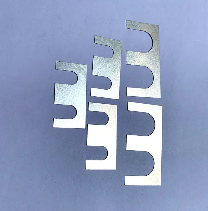 Nut Shim for Guitar lock nuts made of 0.3mm thick stainless steel