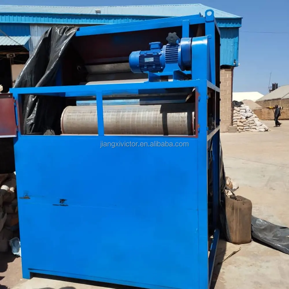 Dry Roller Magnetic Separator, High Intensity Magnetic Roller Separator, Magnetic Separator Machine for Monazite