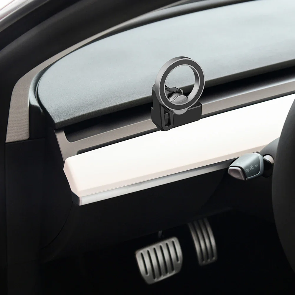 for Tesla Model 3 Y Mobile Phone Holder Universal Smartphone Stand Support 360 Degree Rotation Auto Accessories for Tesla Y