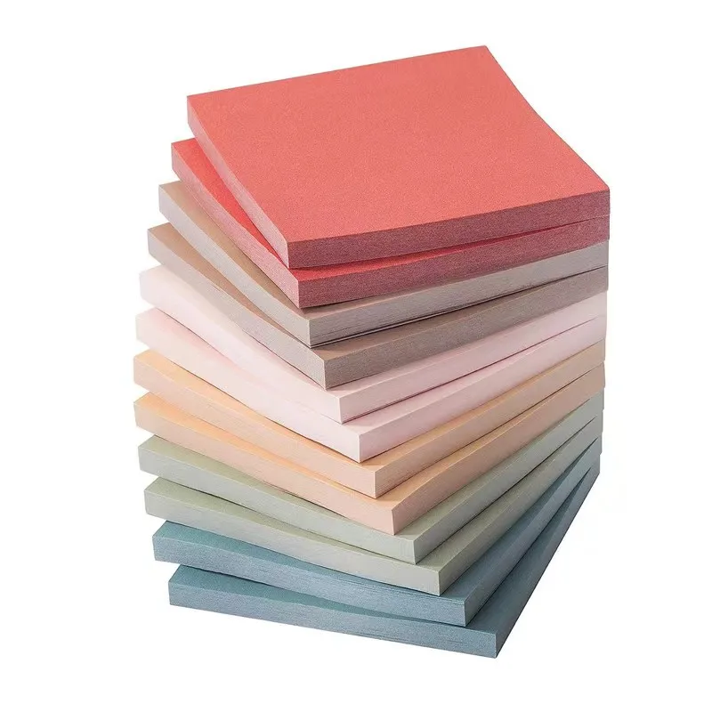 Custom Shaped Transparent Sticky Notes Big Size Magnetic Loose Leaf Paper Memo Pad for Annotating Books as a Bookmark or Gift