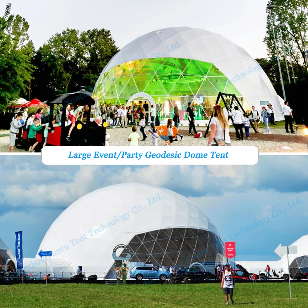 10m Outdoor Family House Luxury Resort Hotel Geodesic Dome Glamping Igloo Tents For Sale
