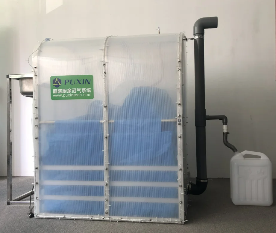 Methane Gas from Restaurant Home Food Waste Biogas Anaerobic Digester for Sale