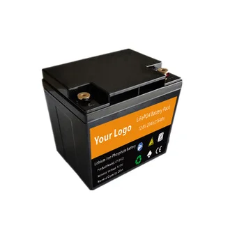 Перезаряжаемый аккумулятор для электрического скутера, инвалидной коляски, Портативный Аккумулятор LifePO4, 12 В, 20 Ач, 35 Ач, 55 Ач