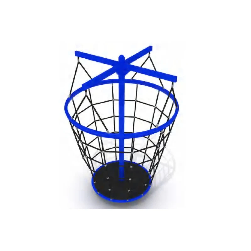 Wholesale Best Seller Popular Recommendation Kids Outdoor Nylon Wire Core Rope Steel Mesh Frame Plant Climbing Rope Net
