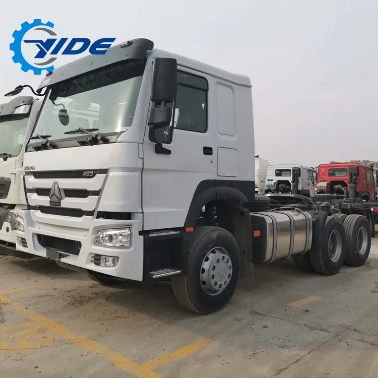 371HP 375HP 380HP 420HP Sinotruk HOWO Used Tractor Truck Low Price Sale