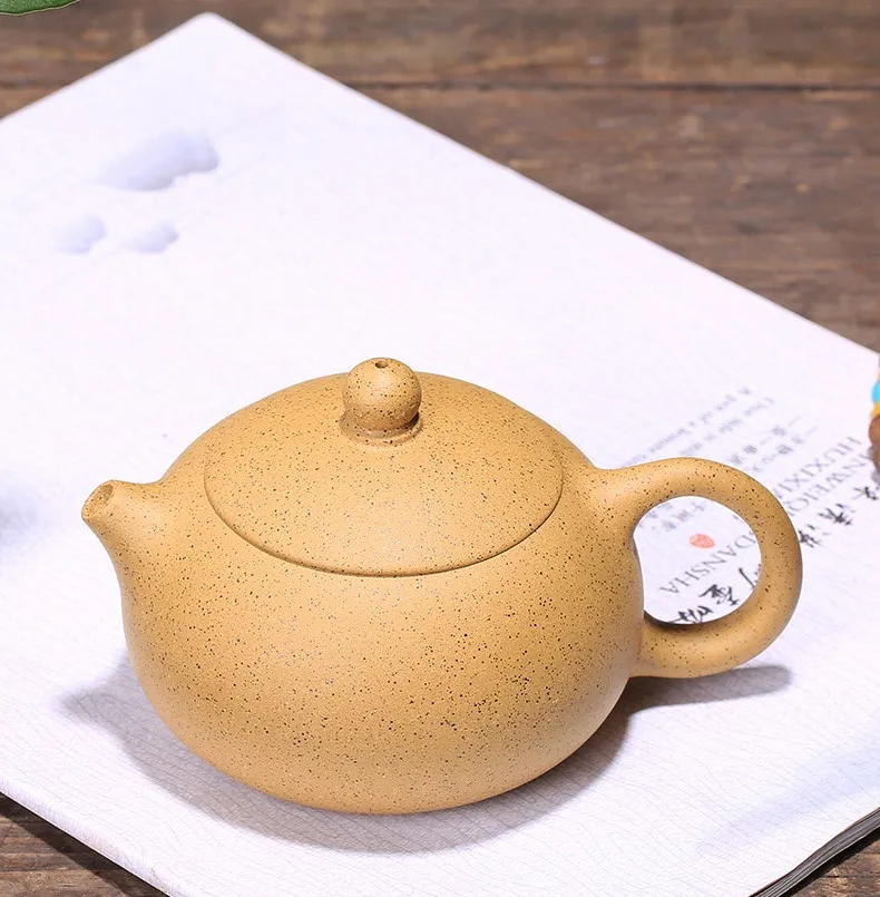 Винтажный стиль 200 мл Kongfu чайный горшок ручной работы Yixing Terracota глиняные чайники