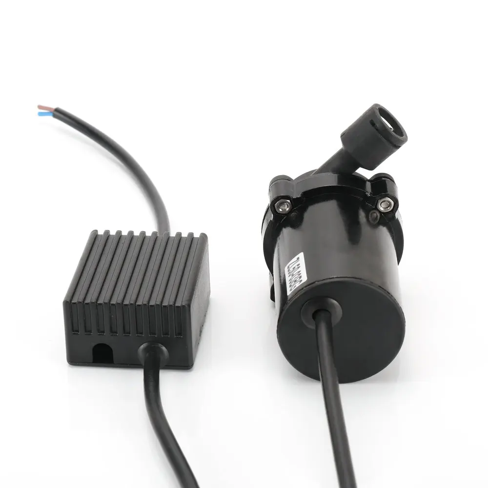 Trade assurance brushless high quality 12v 24V dc mini water pump for solar water heater 8-20L/min flow rate