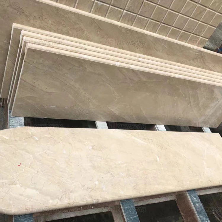 Newstar Natural Marble Stone Slab Apartment Project Luxury Window Surround Marble Window Sill for Hotel Wholesale