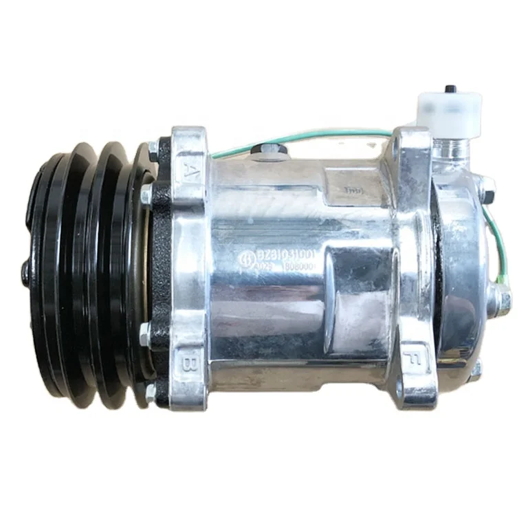 SHACMAN SHAANXI air conditioning system compressor assembly for huge bridge-beam type carriage mining truck spare parts 81031001