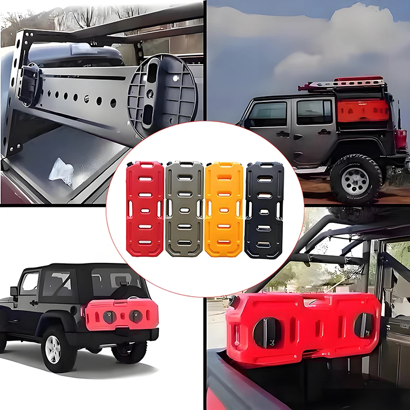 20L Plastic Fuel Tank for Off-Road Vehicle Gasoline Container with High Storage Exterior Accessories