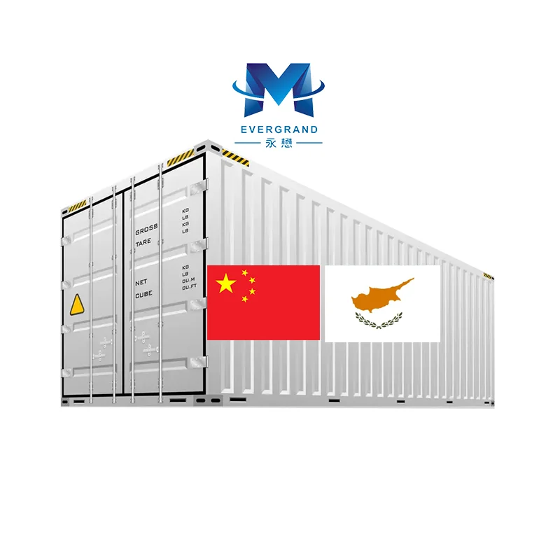 Shanghai Fast FCL Sea Shipping logistics service 20FT freight forwarder from China to Cyprus/Limassol