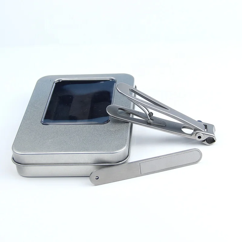 
Black stainless steel no splash toenail clipper hard nail clipper wide jaw nail clipper pedicure tool 
