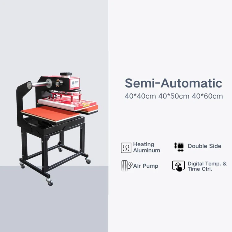 Oil hydraulic pressure t-shirt thermopress garments jersey sublimation print soccer wear machine
