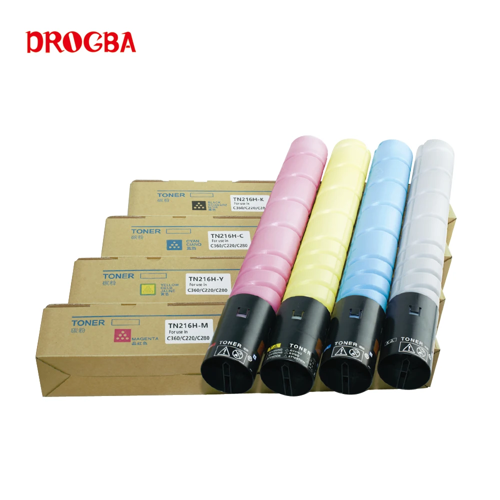 Yangge Best Price High Quality Compatible TN216 TN321 Color Toner Cartridge for Konica Minolta Bizhub C220 C280 copier toner