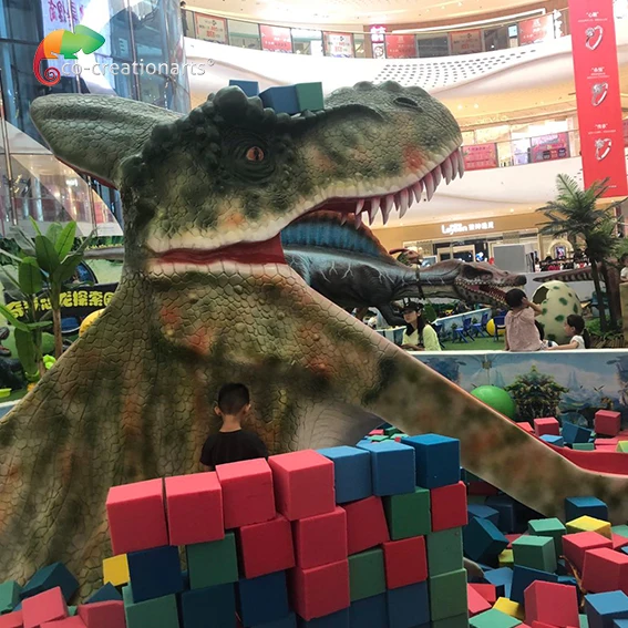 Electronic simulation crocodile amusement park electronic simulation equipment