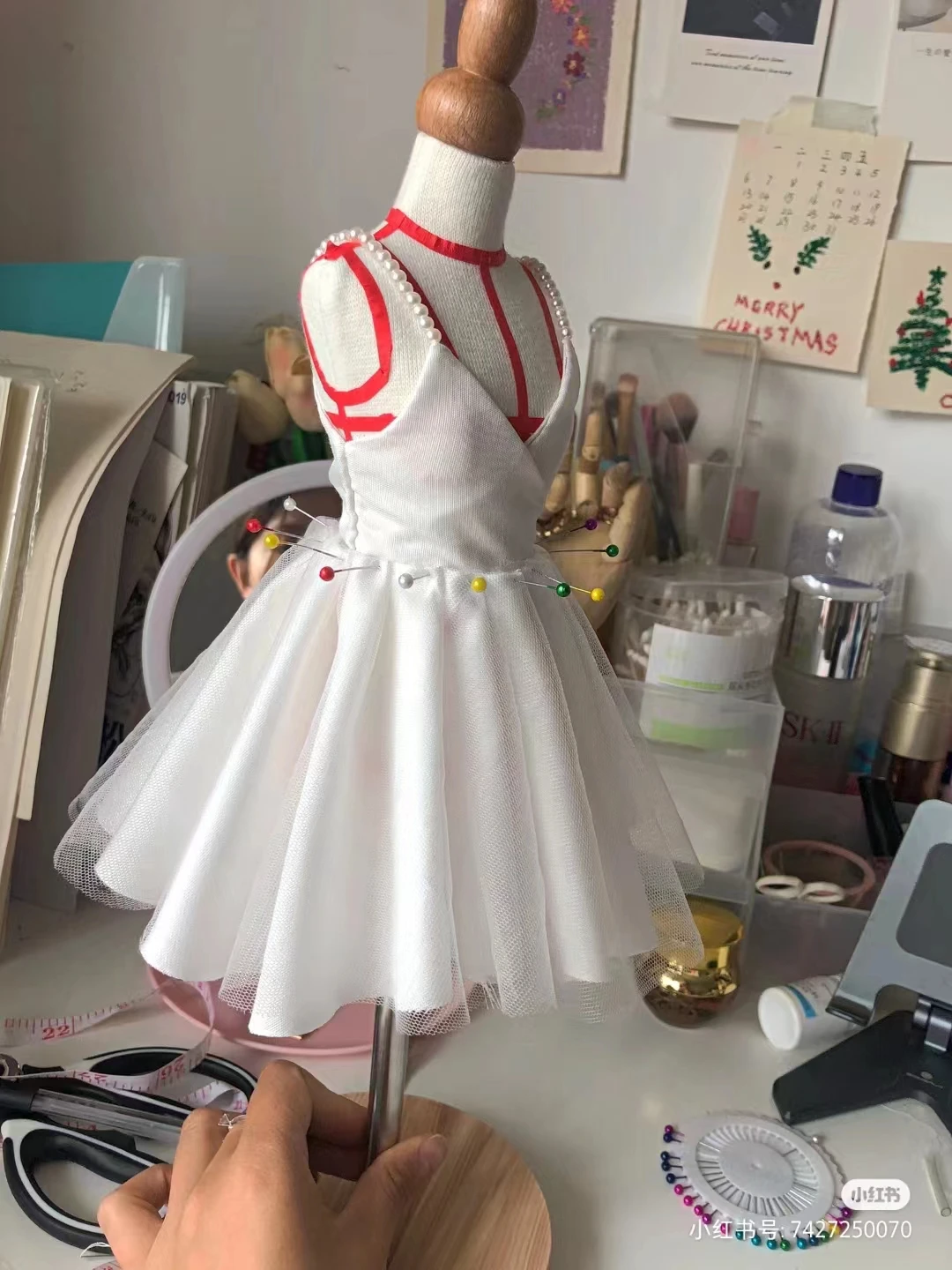 mini mannequin  size 1/2 scale dress form for tailor designer