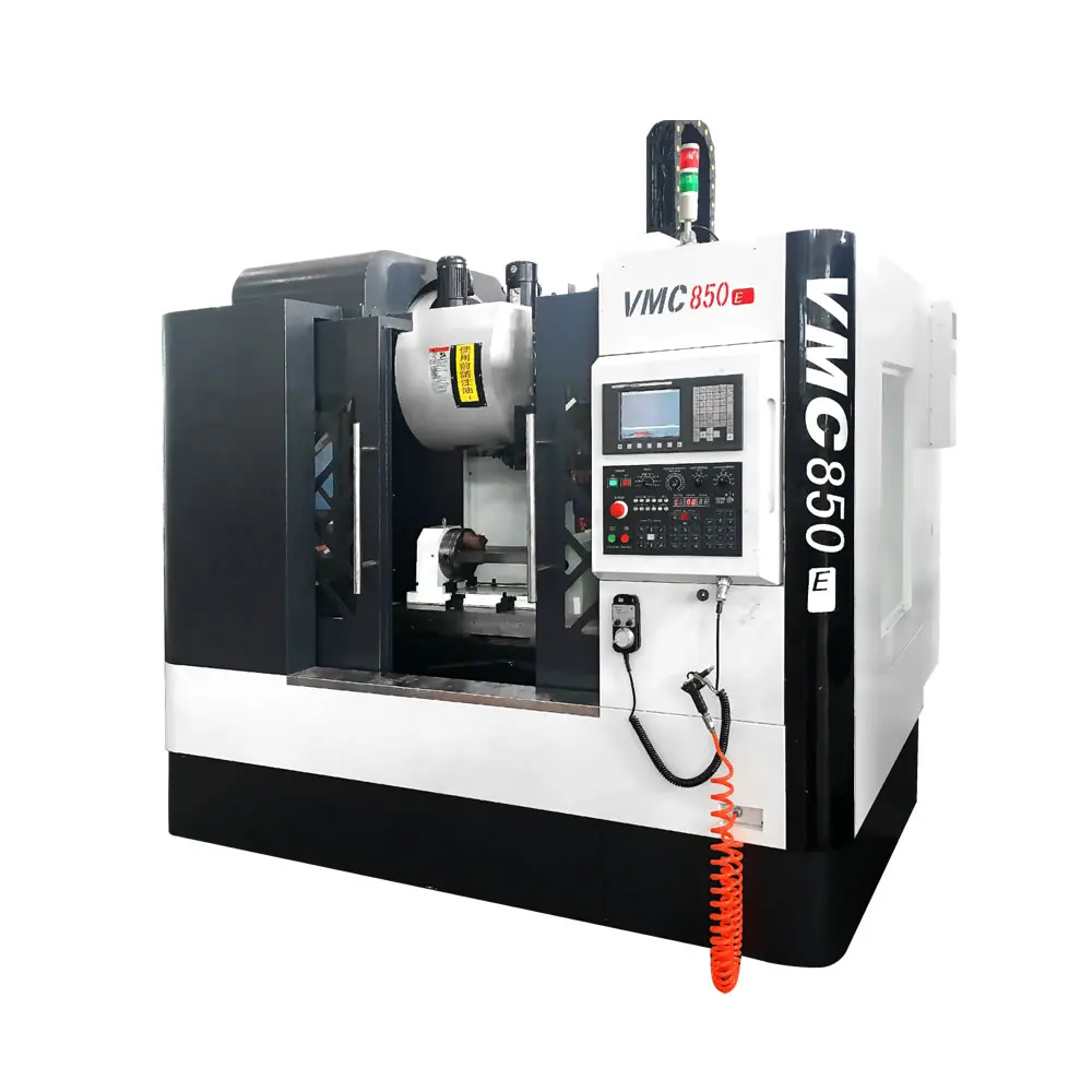 Vertical CNC Milling Machines Low Price CNC Aluminum 3 Axis 4 Axis Machine Centre 5 T Competitive Price 1000x500