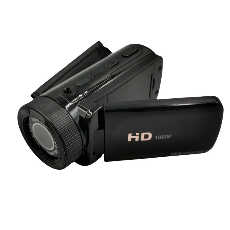 Rotatable Screen Hot sale Video Camera Camcorder 1080P 16MP 16X Zoom 2.4 Inch  Camcorder with Fill Light