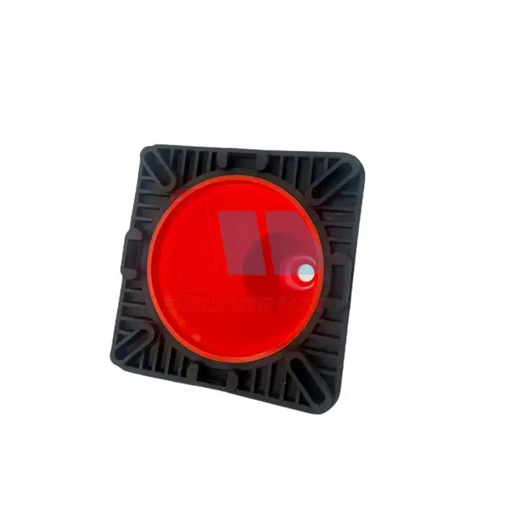 PVC Orange Traffic Cones Reflective Flexible Mini Plastic Safety Black Base Fluorescent Collision Traffic Control Driveway Cone