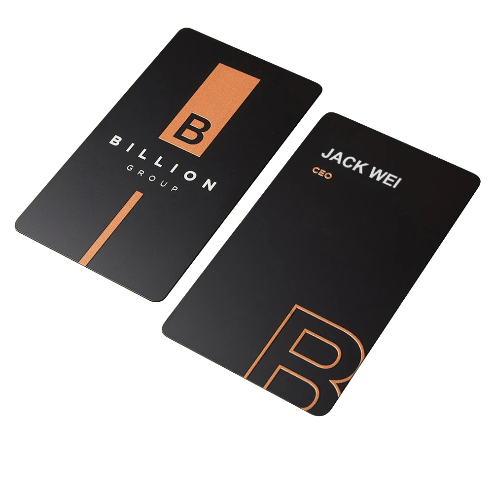 Personalize Custom UV Printing Full Black Social Media NFC Wifi Connect Digit Business Card for Sharing Profiles URL Links