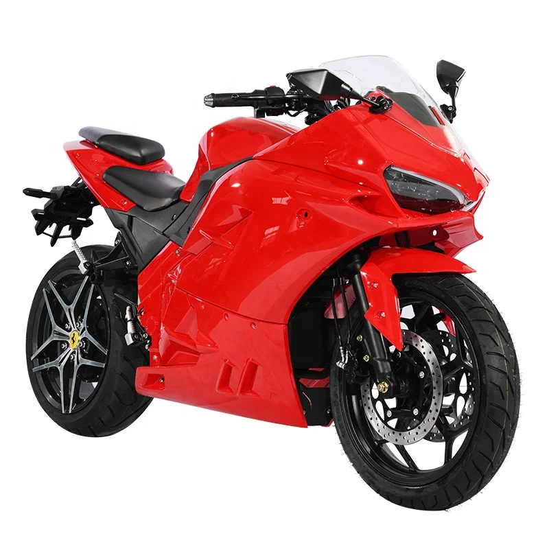 2023 New fashion 12000W single rocker arm center motor 96V fast power powerful electric motorcycle