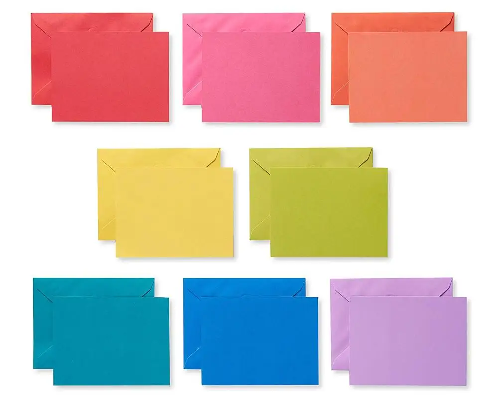custom made paper envelope supplier for offset kraft secreat white paper envelopes