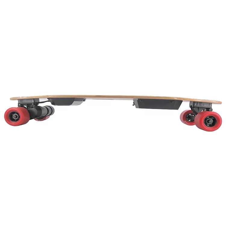 Waterproof double-motor longboard cross-country all-terrain skateboard