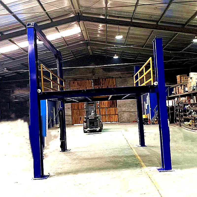 China Popular Hydraulic Four Post Car Lift for Sales,Car Hoist 4 Post Portable Four Post Vertical Car Parking Lift