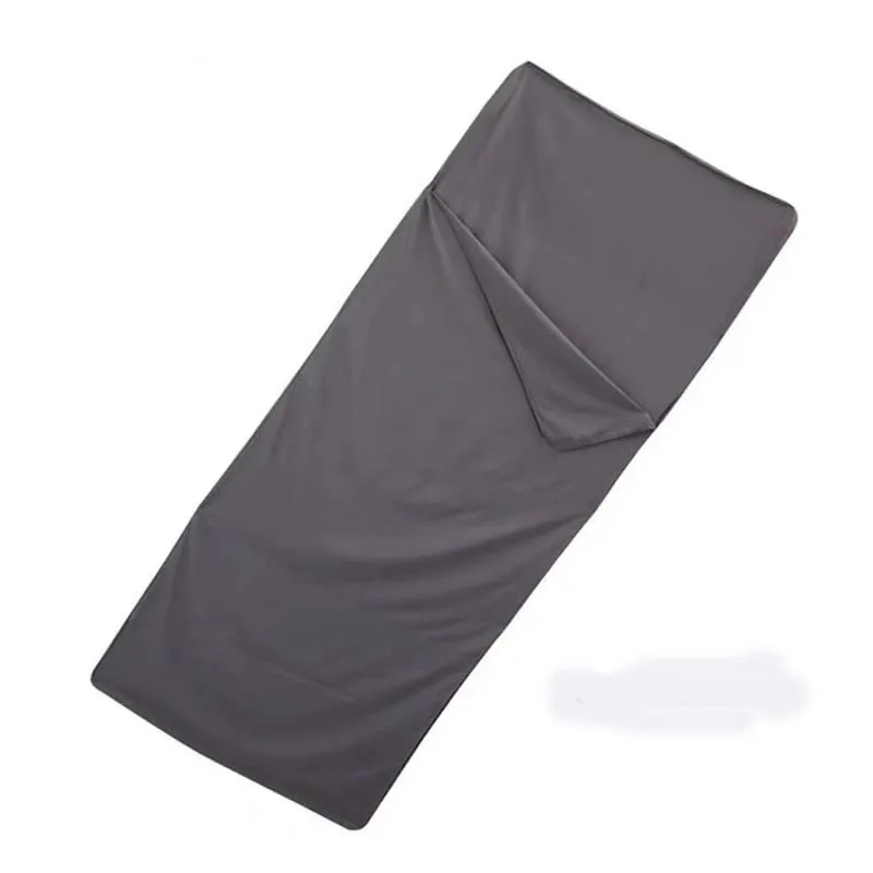 Down silk sleeping bag liner wearable for sleeping adult camping and travel wholesale