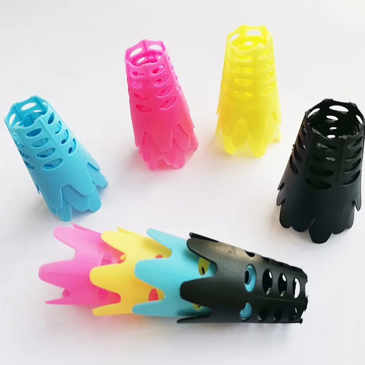 Golf ball holder for indoor/outdoor driving range zero resistance golf tee color can be customized