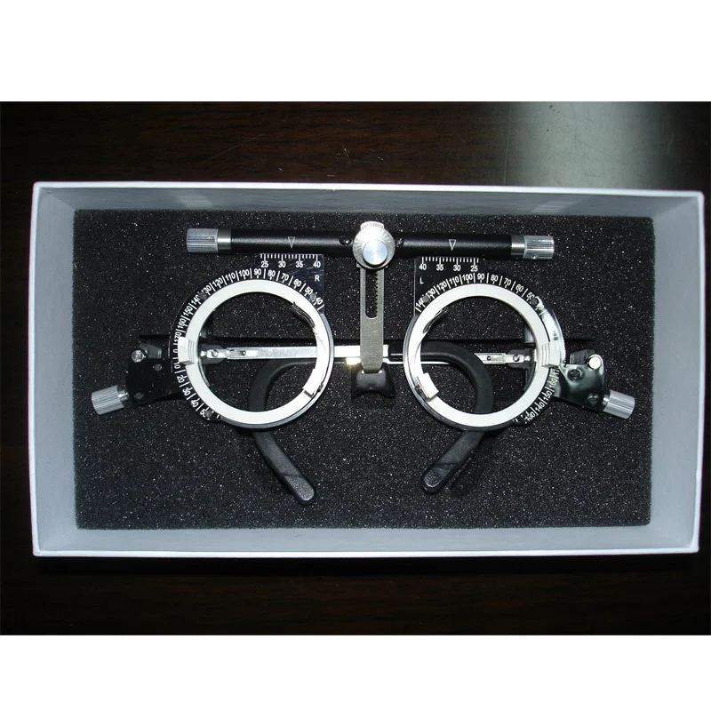 optical universal trial frames ophthalmic glasses eye optometry testing frame PD scale 50mm~80mm hot sale best quality