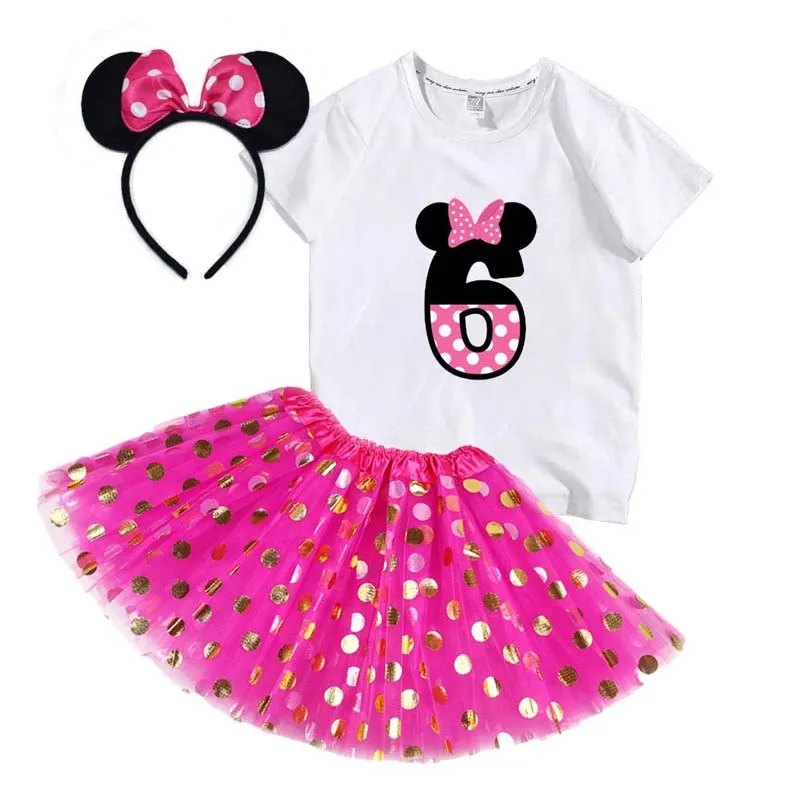 New top seller Summer Cute Cartoon Pattern 2-8 Years Girls baby girl clothes birthday With Headband MBGO-004