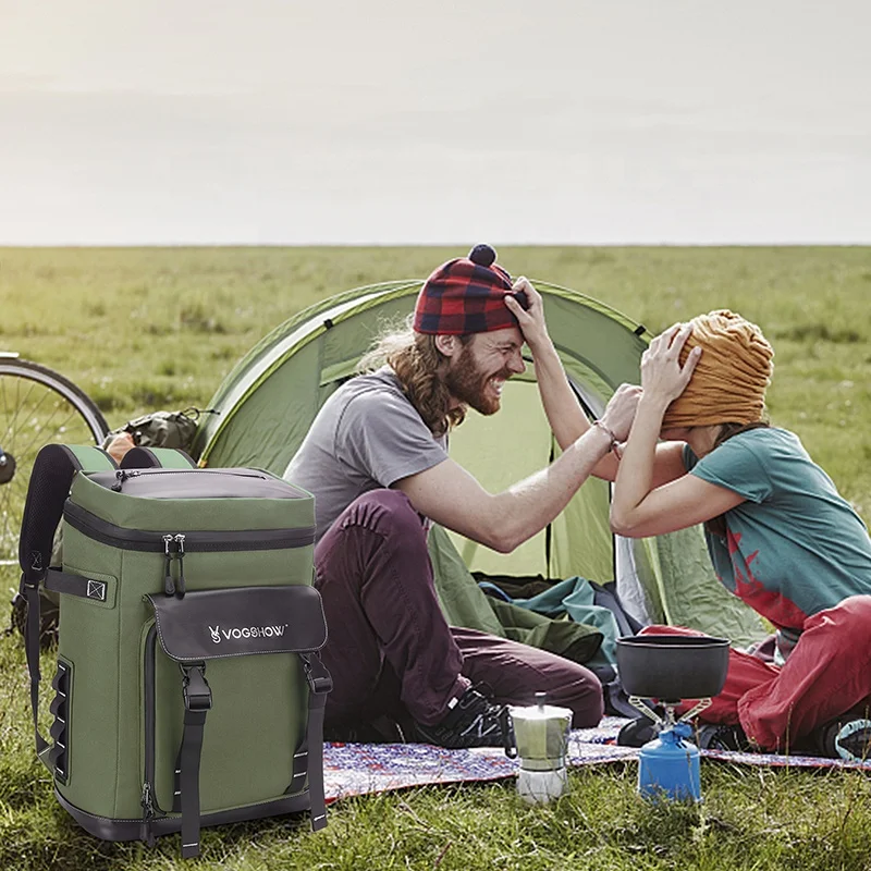 High quality Multifunctional Custom logo Laptop Laptop Leakproof Insulate Picnic Ice Chest Cooler Bag Backpack