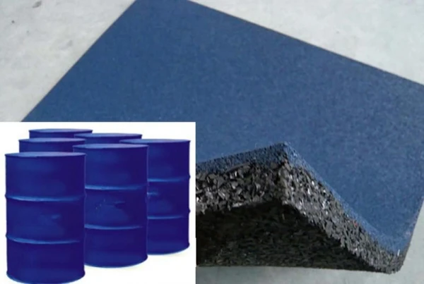 High Elastic EPDM pu binder/polyurethane binder resin/ glue for sport flooring
