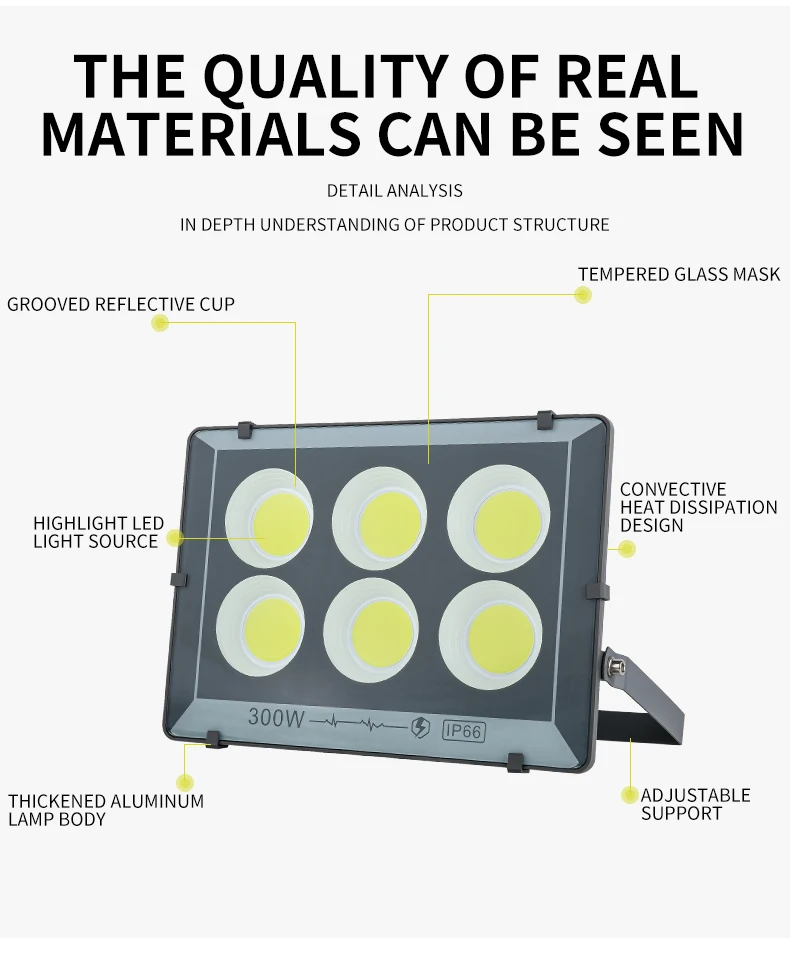 Best Price Outdoor Ip66 100w 150w 200w 300w 400w 500w Led Floodlight