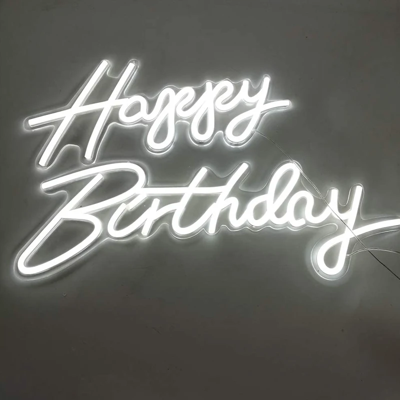 Drop shipping Customized personalized words letters sign led light custom flex 360 color jacket
