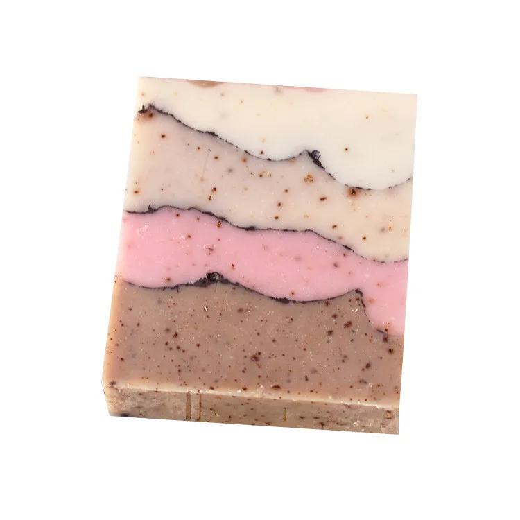 Private Logo Natural Herbal Gardenia Soap Bar Cold Press Essential Oil Multi-layer  Soap