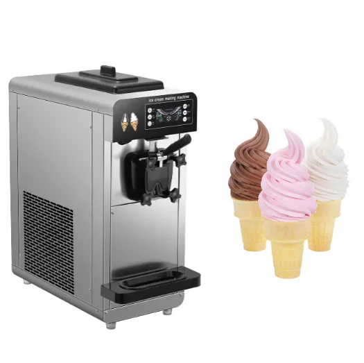 6L Wholesale Small Portable Automatic easy home gelato maker quick ice cream maker