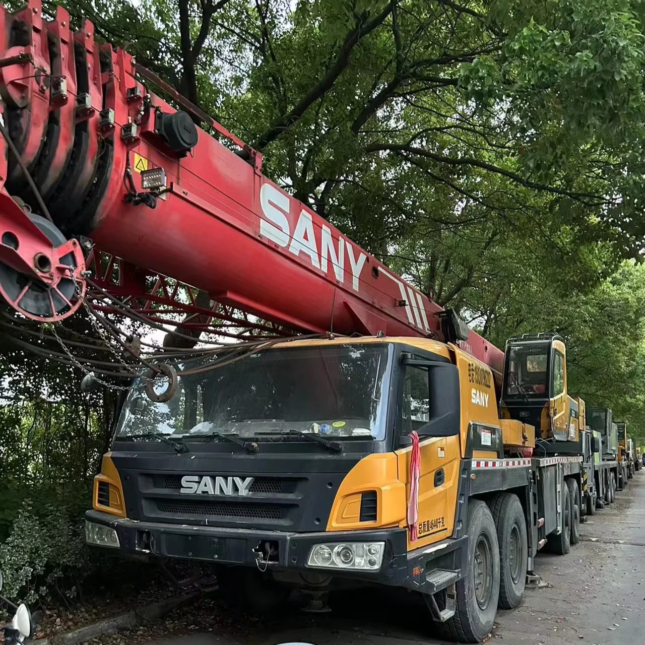 For Sale/Used 80 ton sany cheaper price China Crane good condition Used Sany STC800S 80 ton Mobile Truck Crane
