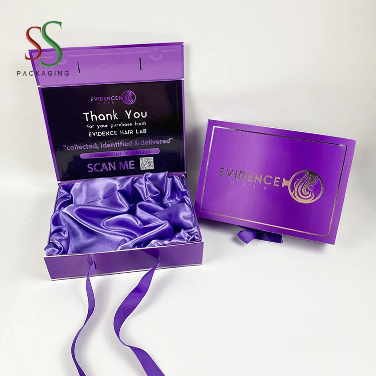 Luxury Book Shaped Rigid Cardboard Foldable magnetic Gift Box custom design shipping mailer packaging  box